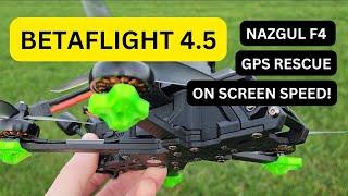 BETAFLIGHT 4.5 - THIS QUAD IS FAST