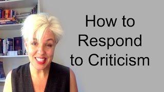 How to respond to Criticism for Musicians