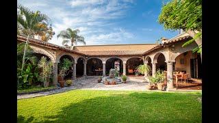 Luxury Hacienda - Casa de la Piña FOR SALE in Ajijic Mexico. #lakechapala