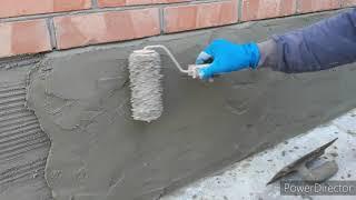 Eternal plaster of the basement for nowhere cheaper from cement and sand. part 1.