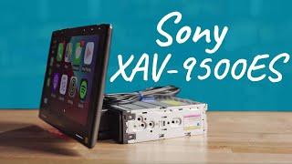 Sony XAV-9500ES floating-screen receiver with Apple CarPlay and Android Auto  Crutchfield