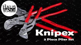 Knipex 00 20 06 US2 Pliers Wrench 3-Piece Set