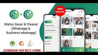 Whats app status saver app in android studio  Android projects source code  Code Solutions