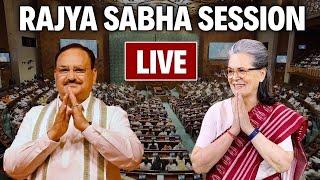 Rajya Sabha LIVE  Parliament Session Live  Congress  BJP  Parliament Monsoon Session