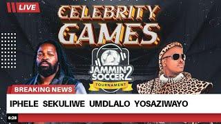 Celebrity Games_Big Zulu want to fight  Dumi Mkoktad... Khuzani Tira #CelebrityGames
