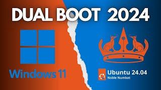 How to Dual Boot Ubuntu 24.04 and Windows 11 2024