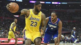 Lebron James vs Kawhi Leonard - All 1 On 1 Plays  2019-20 NBA Season