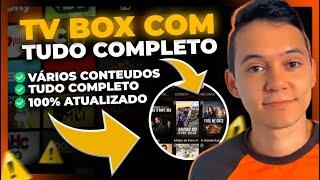 TV BOX COM TUDO LIBERADO - EXISTE TV BOX SEM MENSALIDADE E TUDO LIBERADO? MELHOR TV BOX DE 2024