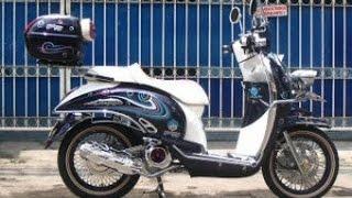 Motor Trend Modifikasi  Video Modifikasi Motor Honda Scoopy Touring Terbaru