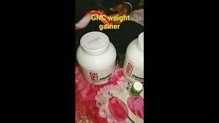 GNC PRO weight gainer.. 3kg paking  opening.