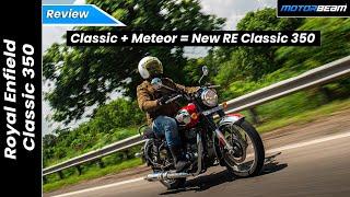 New Royal Enfield Classic 350  - Goodbye Vibrations  MotorBeam