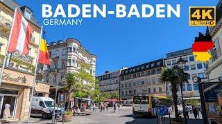 Baden-Baden Germany A walking tour in 2023 I  4K HDR