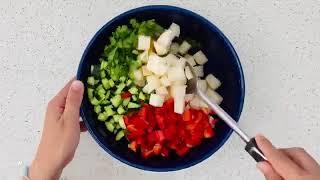 WIC Summer Recipes- Mango Cucumber Salad Recipe
