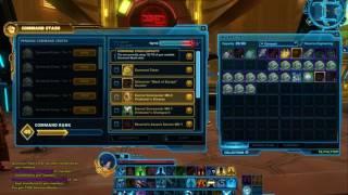 SWTOR COMMAND CRATES TIER 1 OPENING