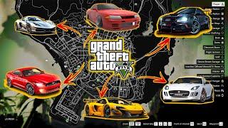 GTA 5 - Secret & Hidden and Rare Vehicle Locations Story Mode