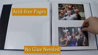 Self Adhesive Photo Album 28   27cm Magnetic Scrapbook Album 40 Magnetic Double Sided