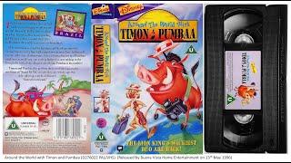 Around the World with Timon and Pumbaa 13th May 1996 - UK VHS