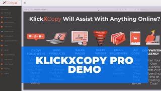 KlickXCopy Pro Demo - Best Content Creation Software