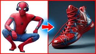 SUPERHEROES but SNEAKERS #2  All Characters Marvel & DC