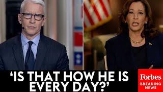VIRAL INTERVIEW Kamala Harris Has Tense Post-Debate Interview With CNNs Anderson Cooper