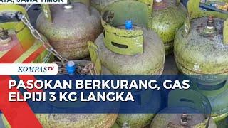 Warga di Kediri dan Surabaya Keluhkan Gas Elpiji 3 Kg Langka