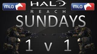 Halo Reach - 1v1 Sundays - MLG Sanctuary Vapoureon Vs Zyloh