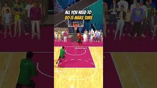 NEW CONTACT DUNK GLITCH NBA 2K24 🫣 #shorts #nba2k24 #2kshorts #nolimitcj #2k24