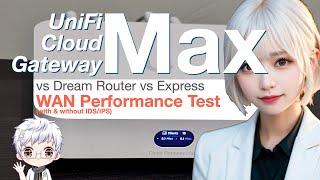 UniFi Cloud Gateway Max vs Dream Router vs Express Is the Upgrade Worth It? WAN Performance Test