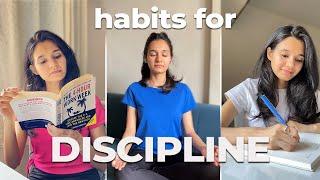 4 Simple Habits for Discipline without destroying yourself  Drishti Sharma