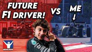 I raced Kimi Antonelli on iRacing... My toughest race EVER