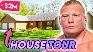 Brock Lesnar  House Tour  $2.1 Million Saskatchewan Farm & More