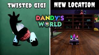 NEW TWISTED GIGI AND NEW LOCATION IN THE GAME  NEW UPDATE Dandys World