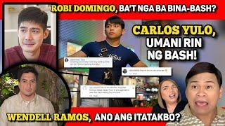 CARLOS YULO KUMBAKIT NAMAN KASI  ROBI DOMINGO INSENSITIVE?  WENDELL RAMOS LALABAN