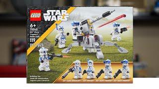 LEGO Star Wars 75345 501ST CLONE TROOPERS BATTLE PACK Review 2023