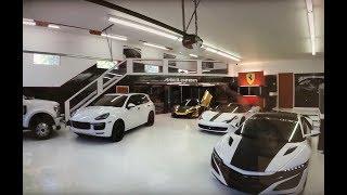 CHECK OUT THIS INSANE CUSTOM GARAGE