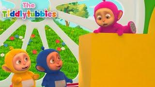 TiddlyTubbies  Building A Fort With The TiddlyTubbies  Shows for Kids