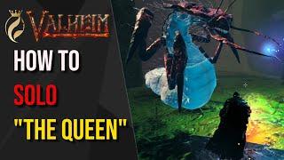 EASY SOLO The Queen Mistlands Boss  Valheim Boss Guide