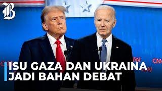 Debat Capres AS Pertama Trump Serang Biden