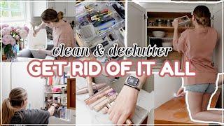 THROWING EVERYTHING OUT IN 2024  Decluttering Organizing & Cleaning Whole House Declutter