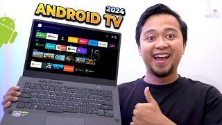 Aku Ubah Laptop Windows Jadi ANDROID TV Cara Install Android TV di Laptop 2024