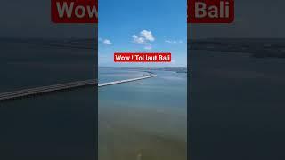 Tol Laut Bali Indah dari atas ya #bali #tolbalimandara #infobali