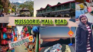 Mussoorie Mall Road Shopping Market 2024 Mussoorie Trip 2024 Shopping In MUSSOORIEMall Road Vlog