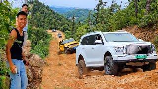 GWM Tank 500 Hi4-T 3.0T V6 vs Jeep Wangler Team PK Off-road