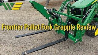 Frontier PG11 Pallet Fork Grapple Review