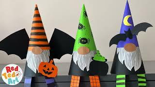 3d Paper Gnomes Halloween