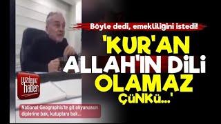 MUSTAFA ÖZTÜRK KURAN ALLAHIN DİLİ OLAMAZ ÇÜNKÜ...