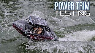 Real-time Trimming of The Proboat Jetstream from Your Transmitter - Servo Controled Trim Rc Boat