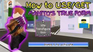 How to GETUSE Mahitos SUPER AWAKENING TRUE FORM in Jujutsu Shenanigans