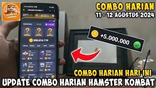 Combo Harian Hamster Kombat Hari Ini 11 - 12 Agustus 2024  Kombo Harian Hamster Kombat Terbaru