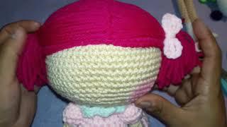 Muñeca lalaloopsy crochet amigurumi detalles y armado